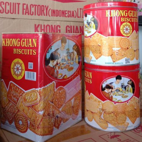 

KHONG GUAN BISCUIT KALENG 1 DUS ISI 6 (Exp date 2026)