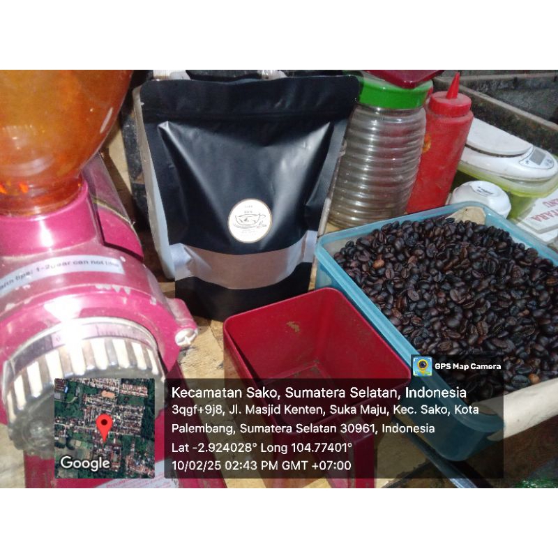 

Roastedbean 100 % Biji Kopi Robusta Lampung Ukuran 500 gram