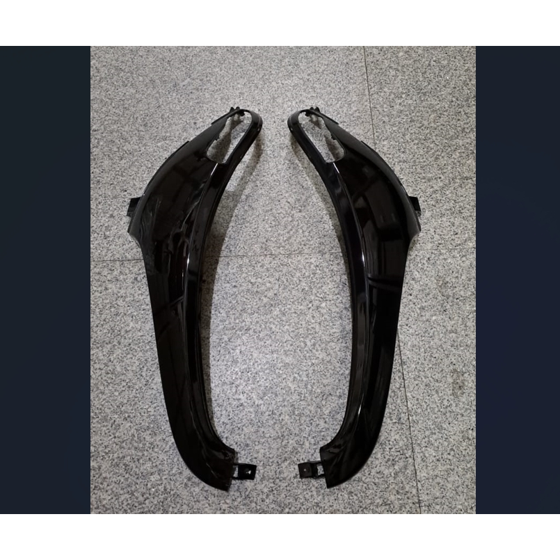 [+DUS] NARITA - Legshield Luar Scoopy FI Hitam/2013-2016 (Sayap Luar)
