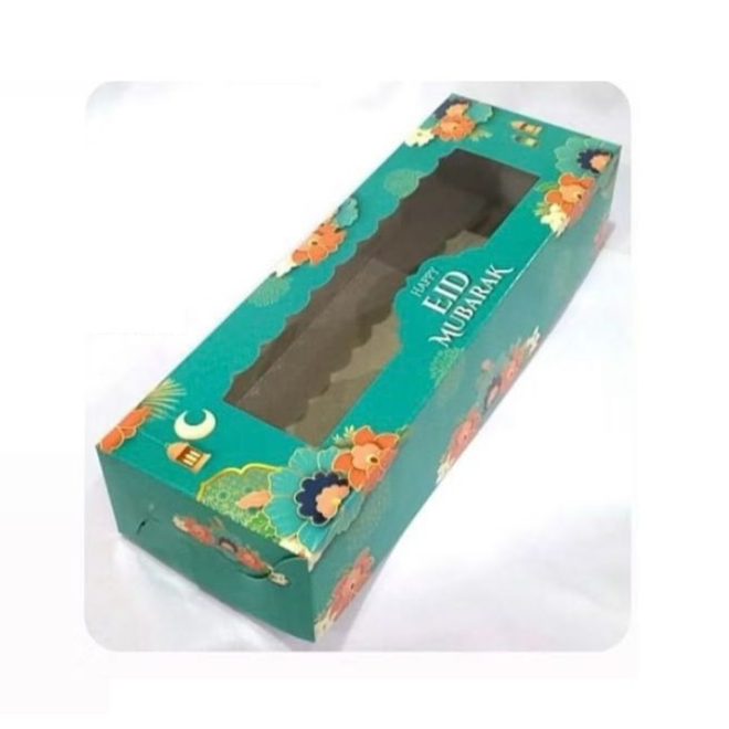 

( 5 pcs ) Box Mika Hampers Brownies Idul Fitri Kotak Packaging Kue Lapis Legit Dus Ukuran 30x10x6 cm