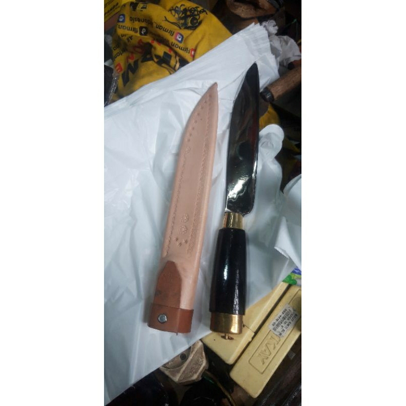 pisau dapur belati tanpa tok 21cm