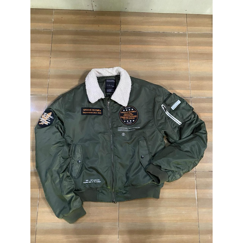 jaket ma1 groove rhyme
