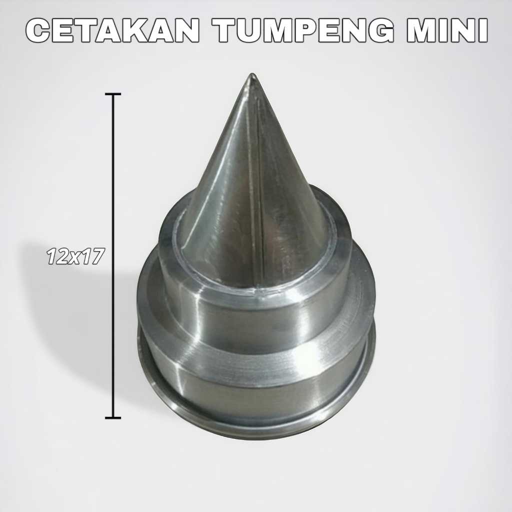 Cetakan Nasi Tumpeng Mini / Cetakan Tumpeng 3 Susun / Tumpeng Mini Kerucut