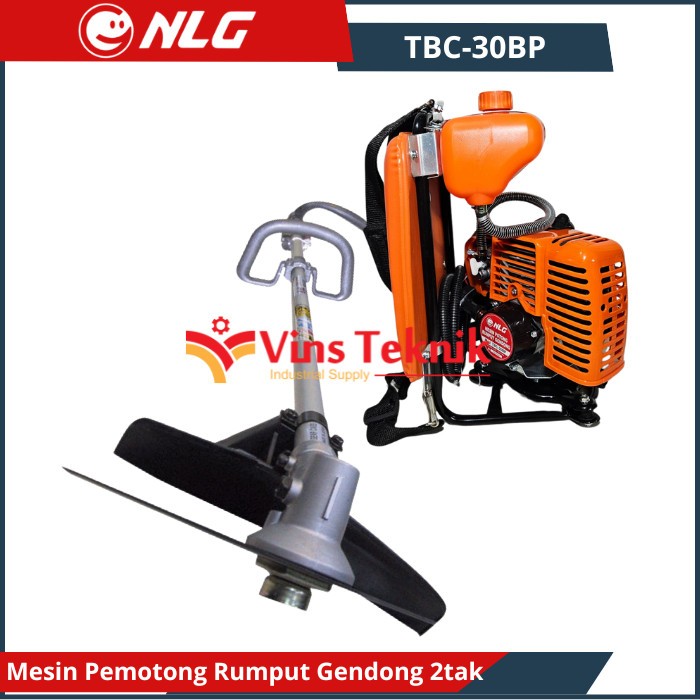 Brush Cutter Machine Mesin Pemotong Rumput Gendong 2tak NLG TBC-30BP