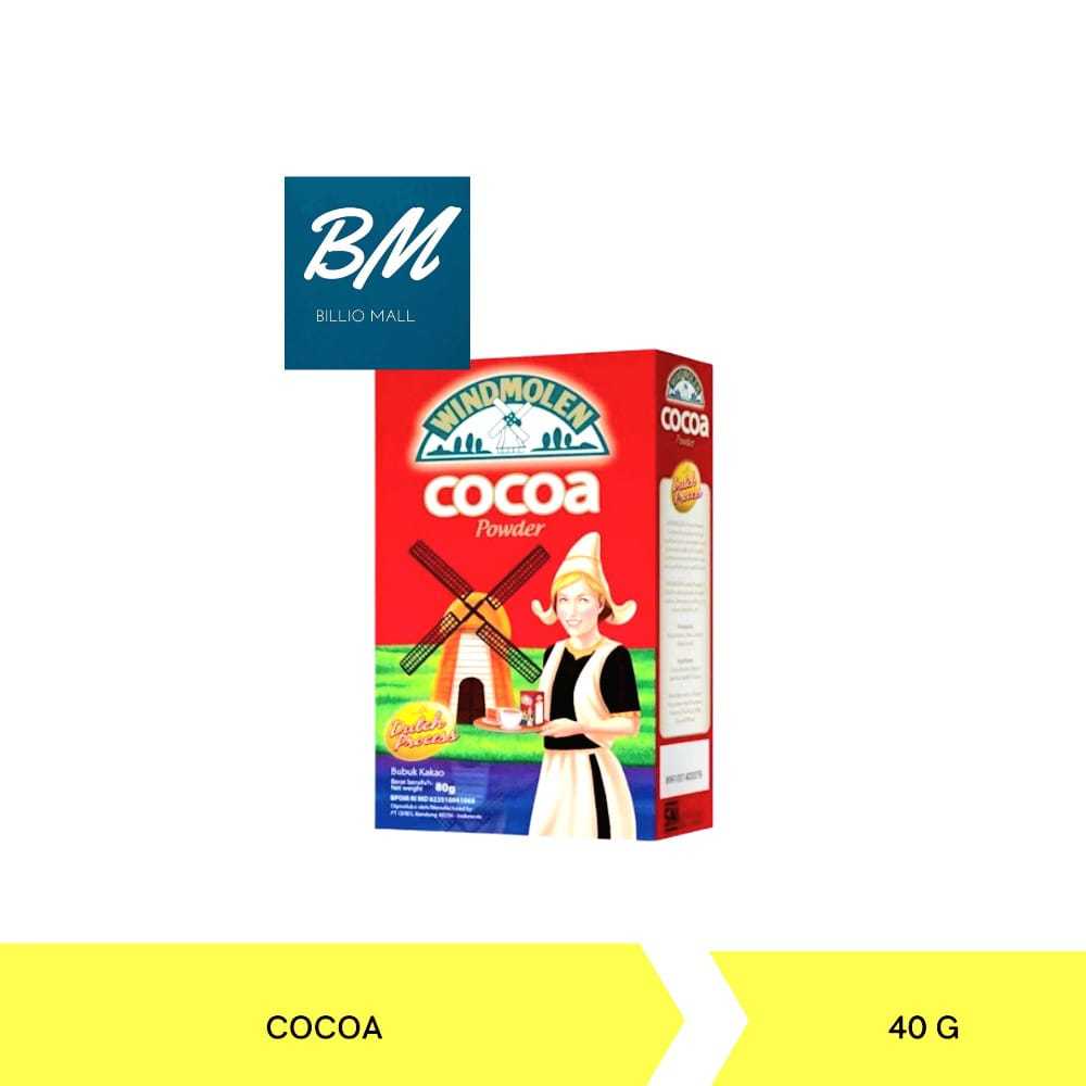 

WINDMOLEN Cocoa Powder 40 gr Coklat Bubuk