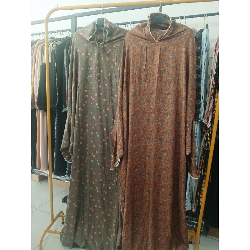 MUKENA TERUSAN  KATUN YASEEN DESIGH TERMURAH