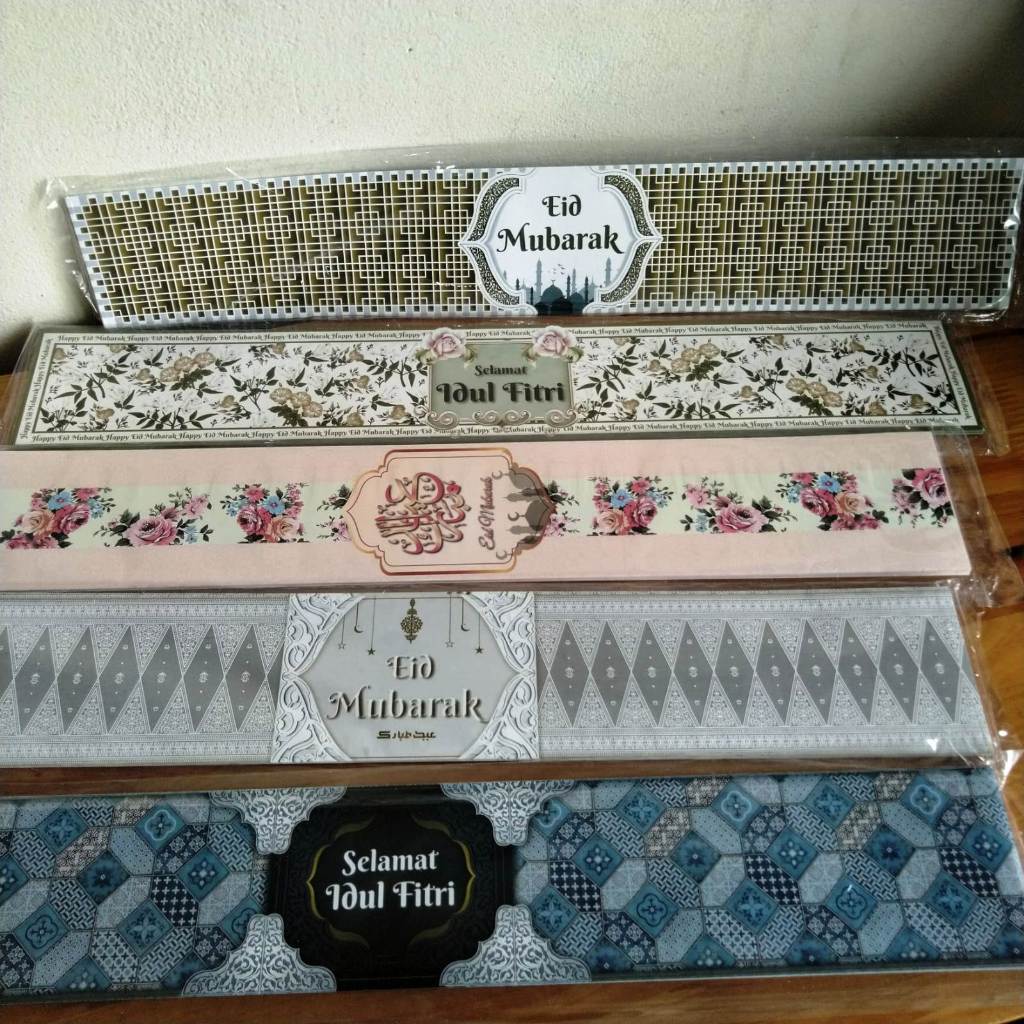 

Paper Belt Idul Fitri / Pita Kertas Lebaran Panjang 48 cm per Pack