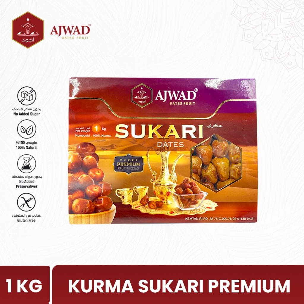 

Ajwad Kurma Sukari Premium 1Kg