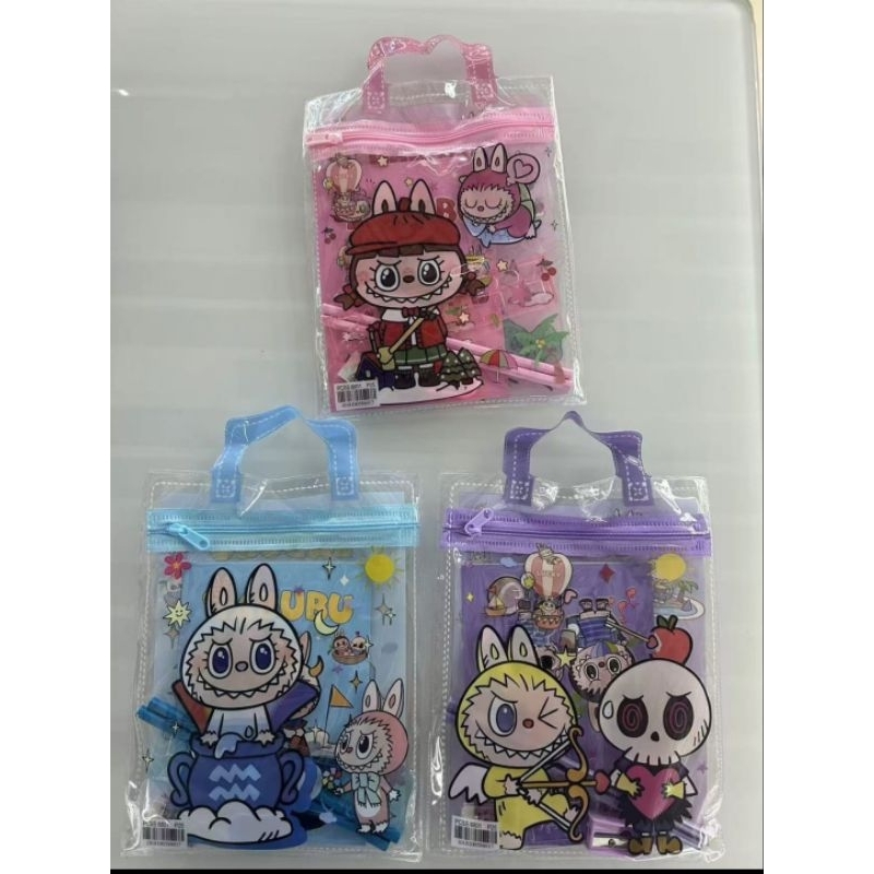 

Stationery Set Labubu 12set || Set Alat Tulis Hadiah Goodie Bag