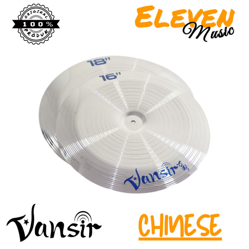 Vansir Chinese Cymbal Drum 16/18 Inch Cymbal Drum China Simbal Drum