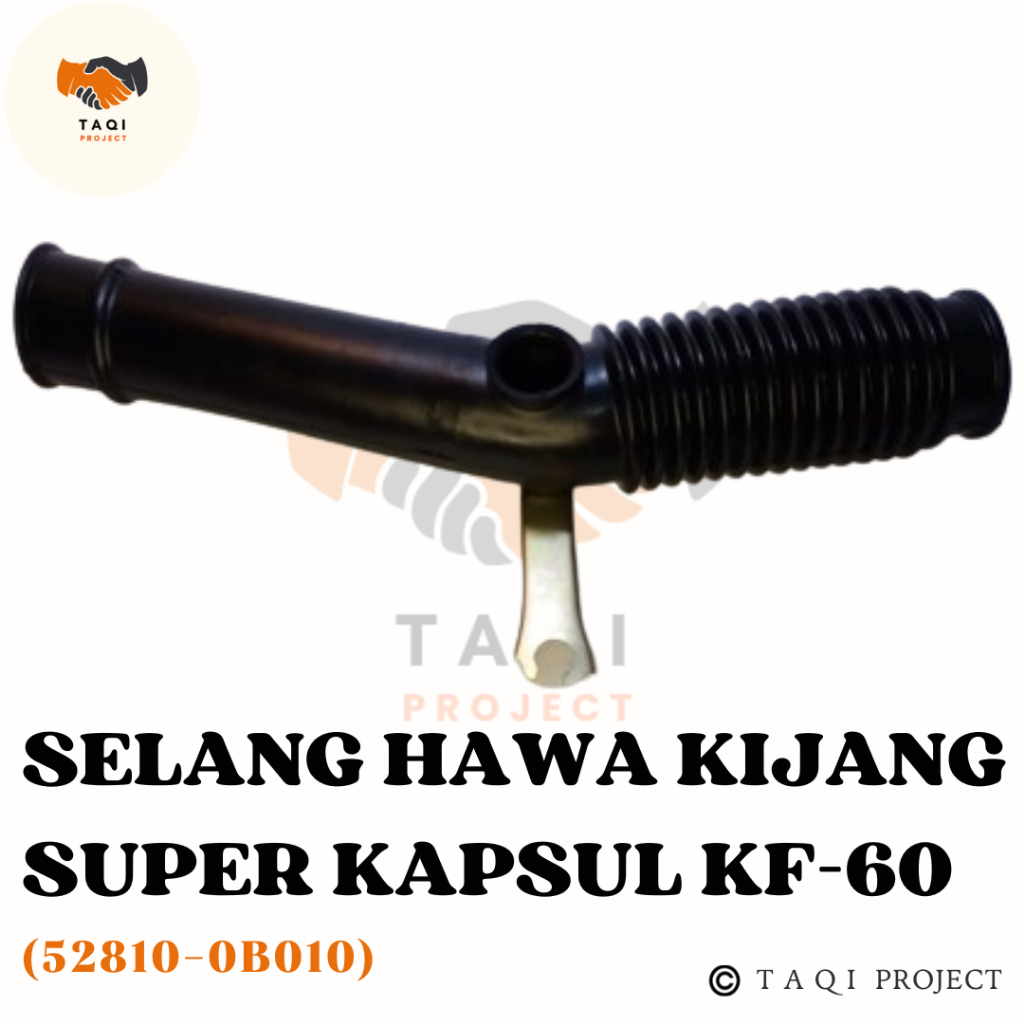 Selang Hawa Filter Udara Mobil Toyota Kijang Super Kapsul Bensin 7K - KF60 (52810 - OB010)