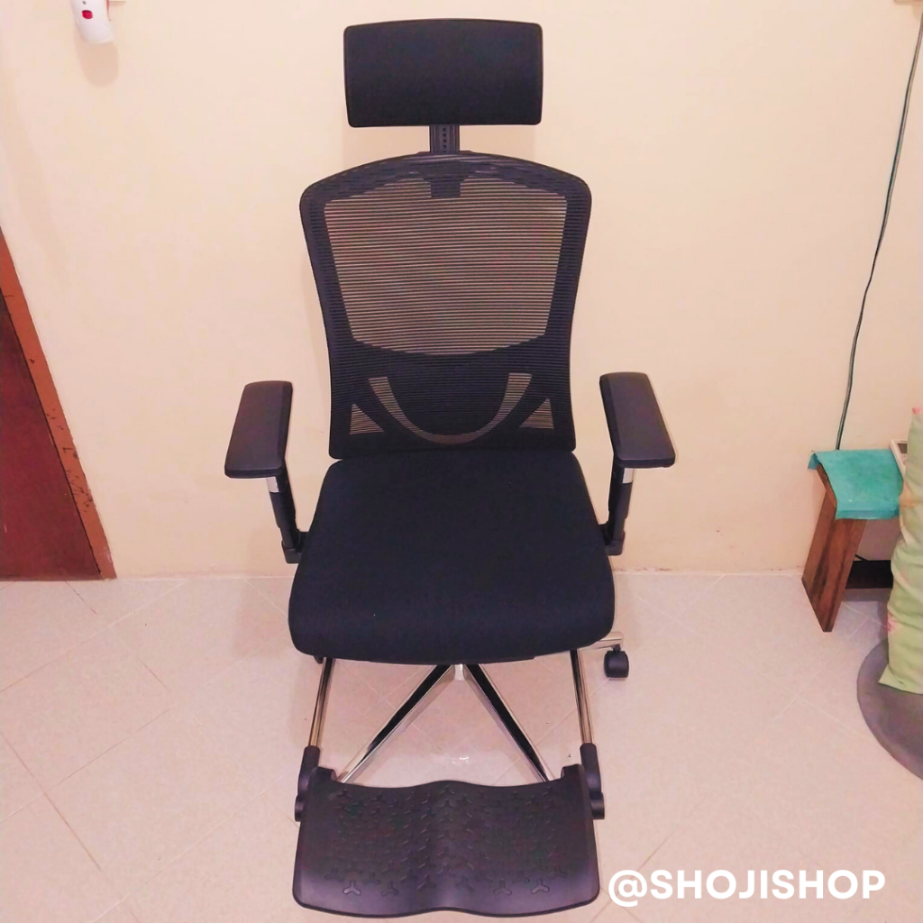Terraflex OFC-19 Ergonomic Office Chair Kursi Kantor Ergonomis - Black Preloved