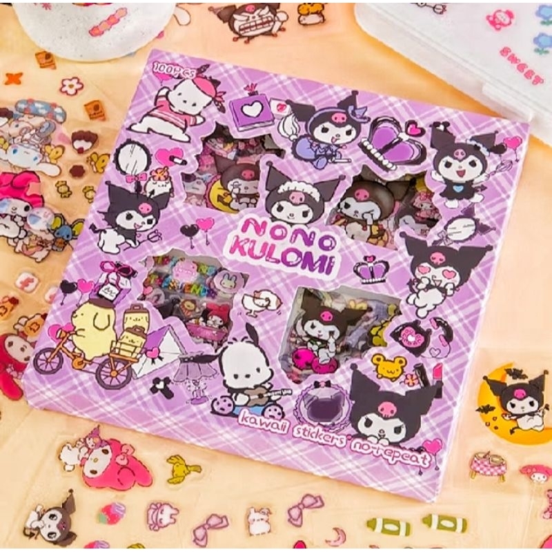 

STIKER Kuromi MURAH 100Pcs