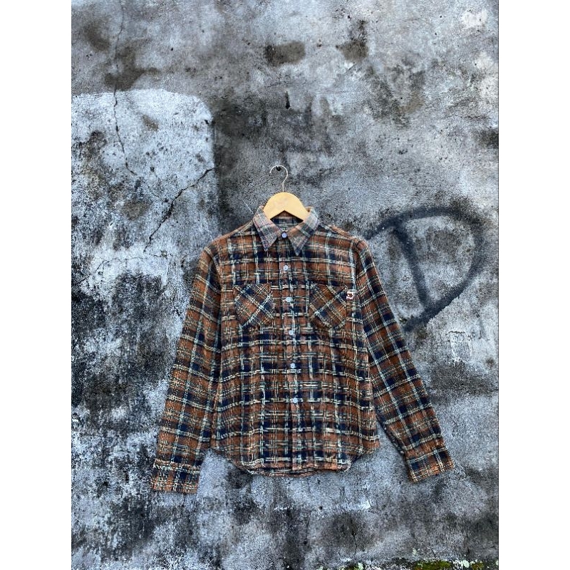 A Bathing Ape Flannel Shirt Vintage 90s