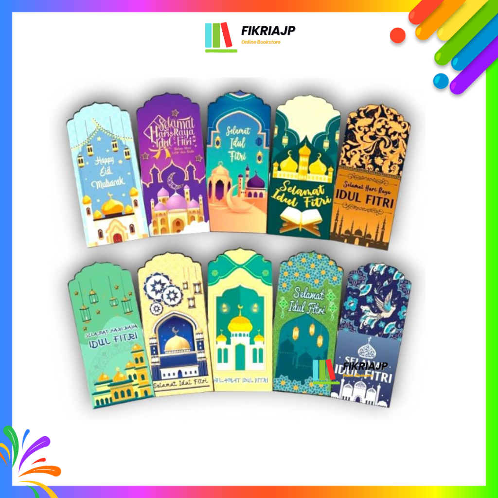 

Amplop Lebaran 2025 Terbaru - Amplop Idul Fitri 8,5x16,5 cm Besar