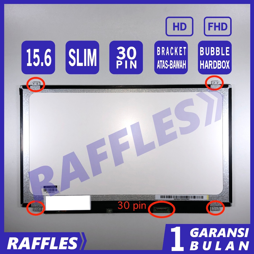 LCD LED Lenovo Thinkpad L560 L570 L590 T540p