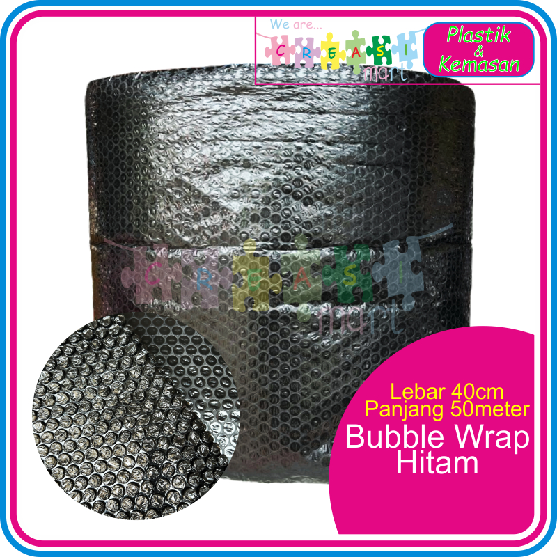 

Bubble Wrap Hitam Rol Lebar 40cm Panjang 50meter