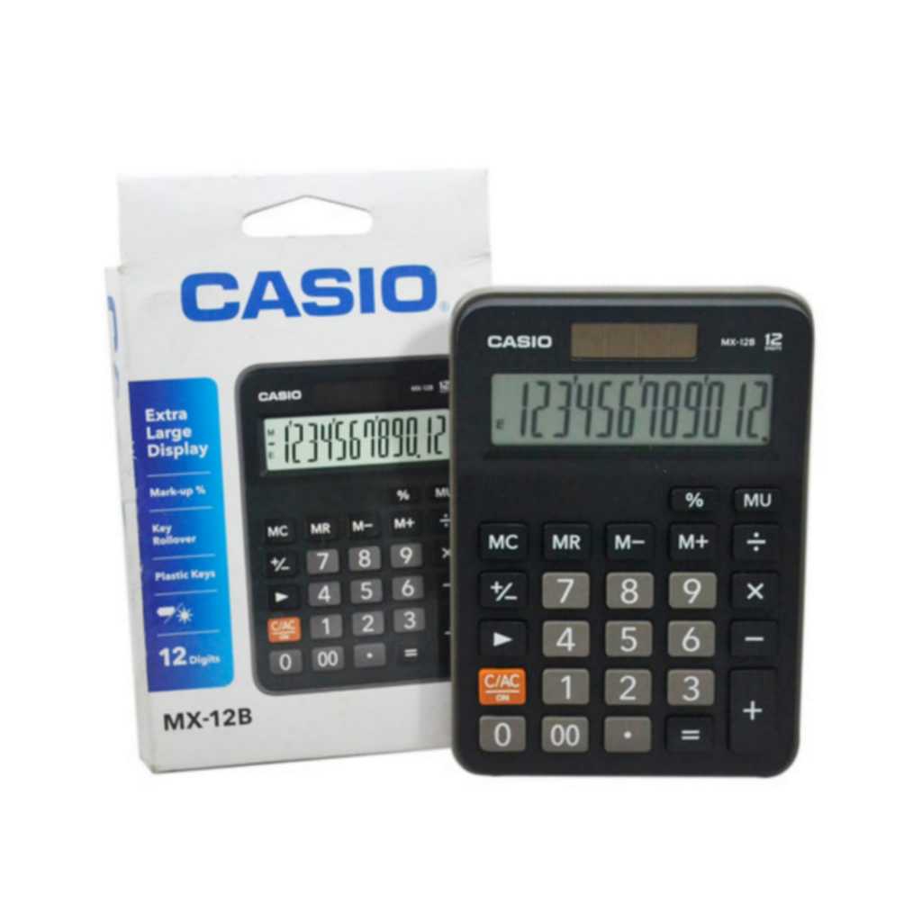 

Kalkulator 12 Digit - Casio MX 12 B MURAH!