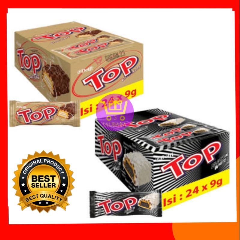 

PROMO!! WAFER TOP BOX ISI 24Pcs X 9gram BONUS 2Pcs