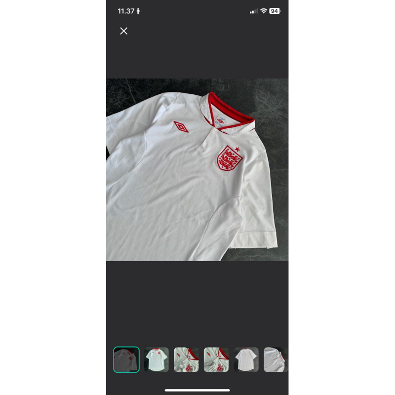 umbro jersey england home 2012/2013 second