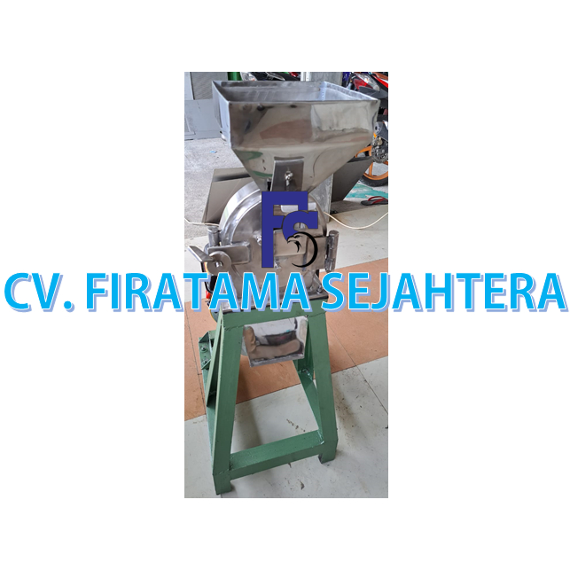Mesin Penepung Jagung Disk mill DSS 15 Stainless Steel Giling Tepung Jagung
