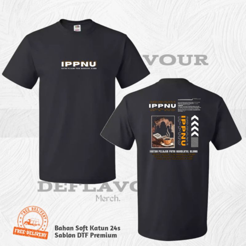 Kaos IPPNU Kaos Organisasi Kaos Santai T-shirt IPNU-IPPNU