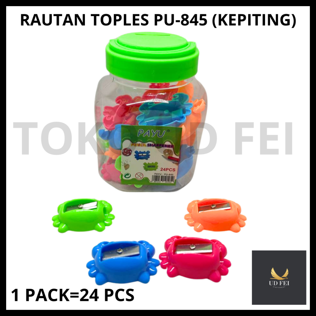 

(1 PACK = 24 PCS ) Payu Rautan Toples PU-845 (Keping)/RAUTAN TOPLES/ OROTAN PENSIL/ OROTAN KECIL/ RAUTAN BENTUK