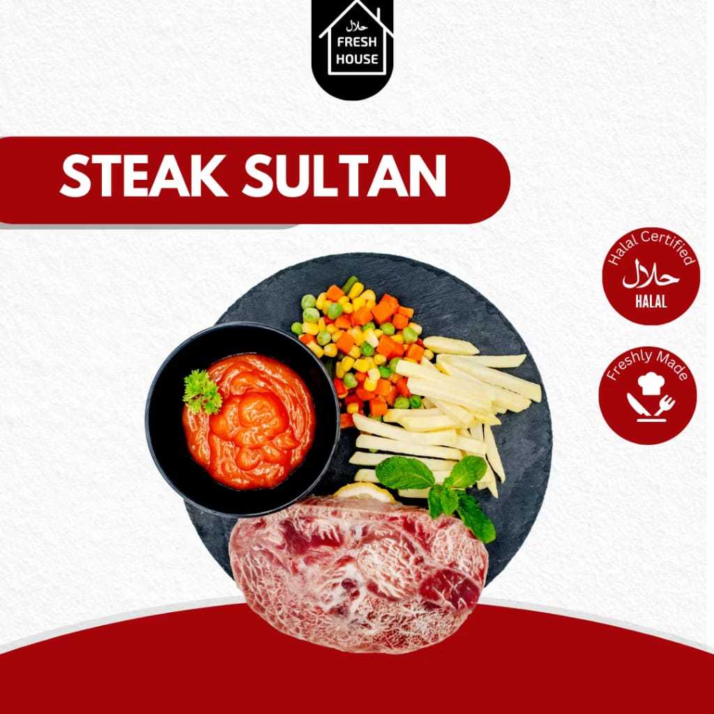 

DAGING STEAK SIRLOIN MELTIQUE / PAKET STEAK SULTAN BEST SELLER