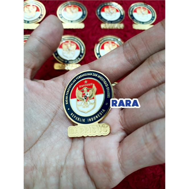 Pin BAPPISUS custom, pin custom, pin jas, pin kerah, pin dada