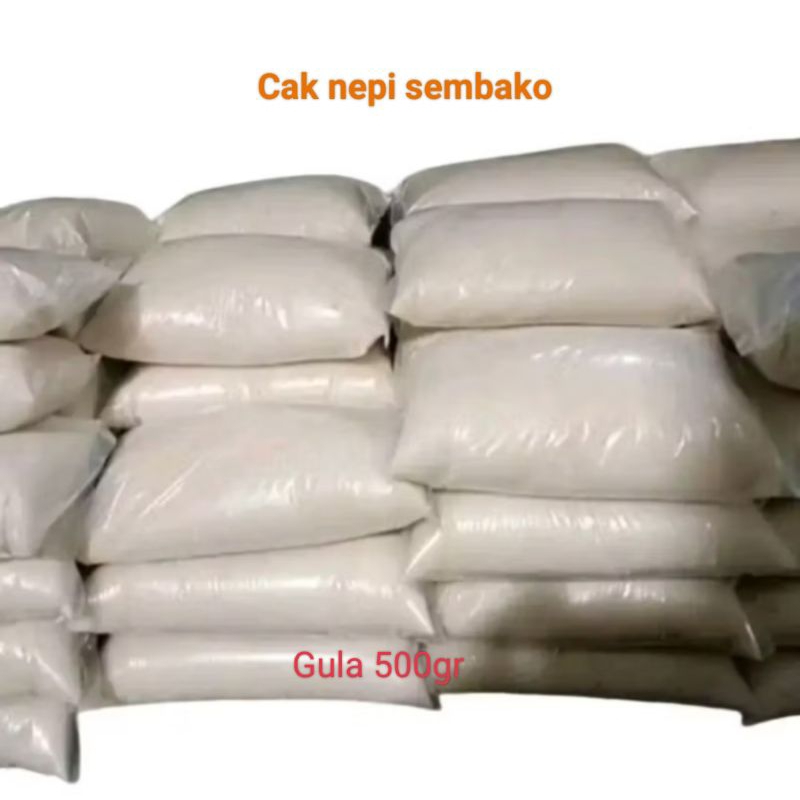 

Gula kemasan 500 gr