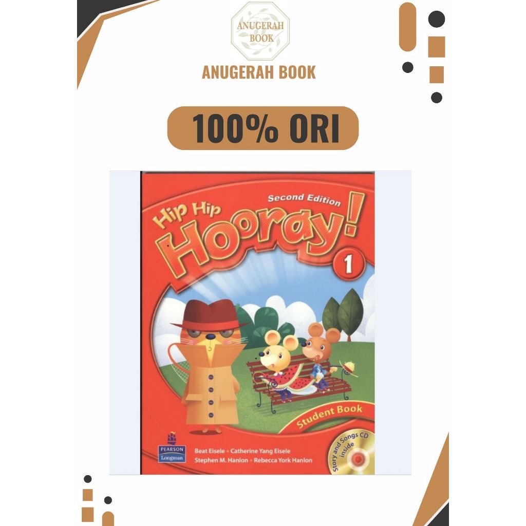Hip Hip Hooray Second Edition Bundle (ORI) | Buku Pelajaran Bahasa Inggris SD