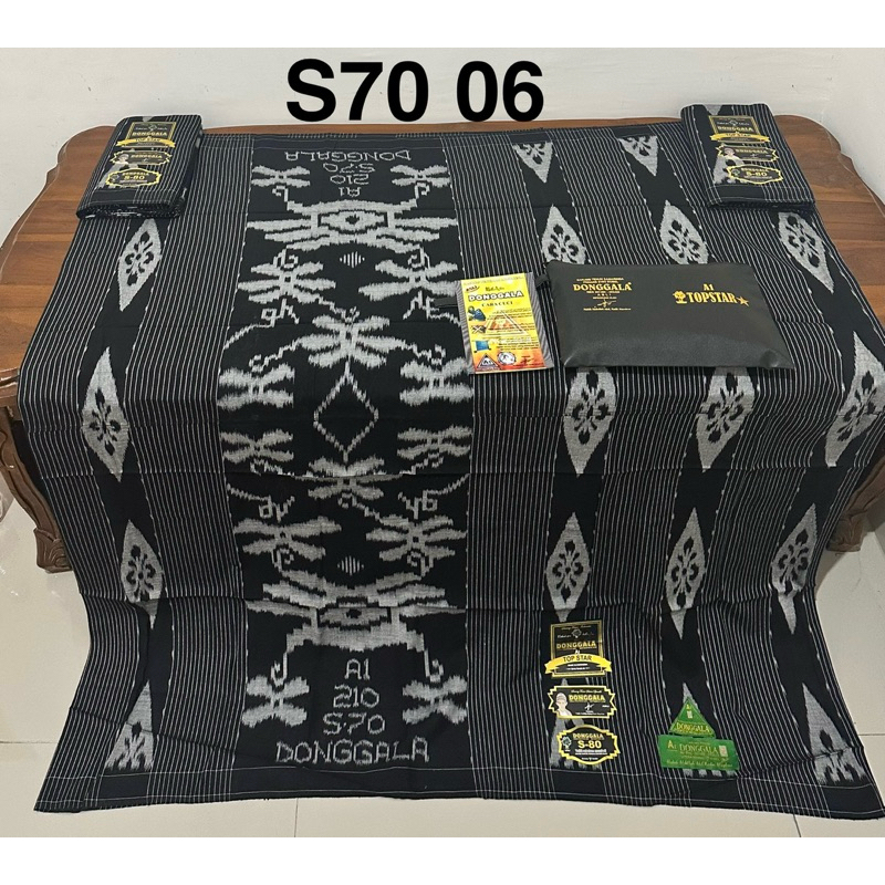 SARUNG DONGGALA S70 JAHIT TENGAH