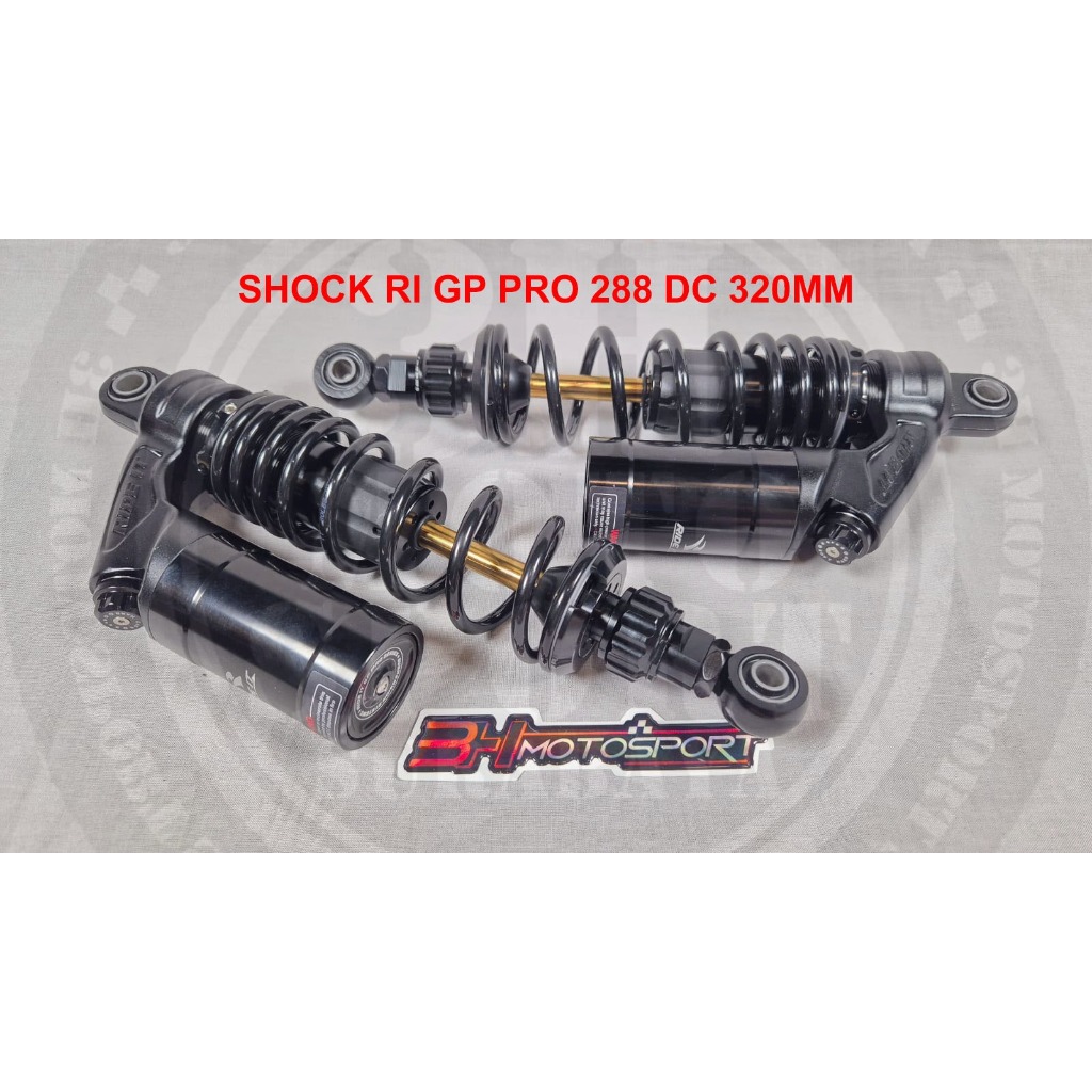 SHOCK RIDE IT GP PRO 288 DOUBLE CLICK 320MM GOLD SERIES HITAM