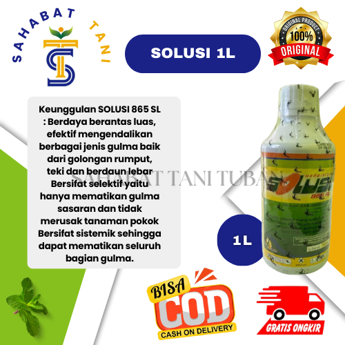 SOLUSI 865 SL 1L - HERBISIDA