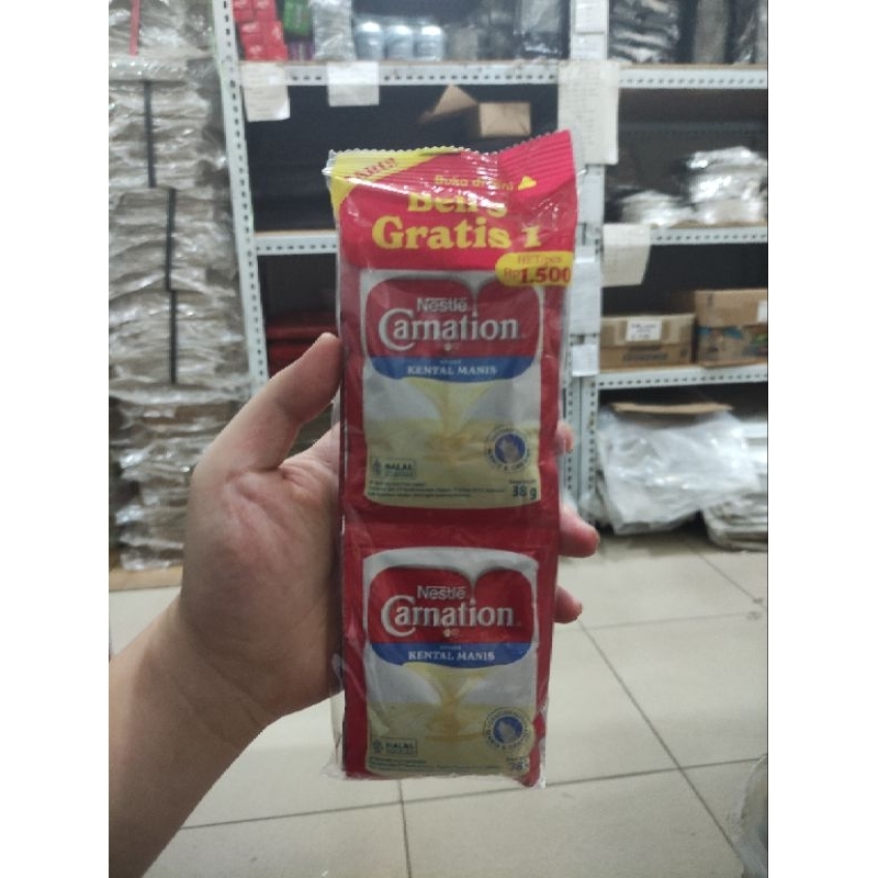 

Nestle Carnation sachet 6 pcs / skm sachet / susu kental manis / susu / krimer