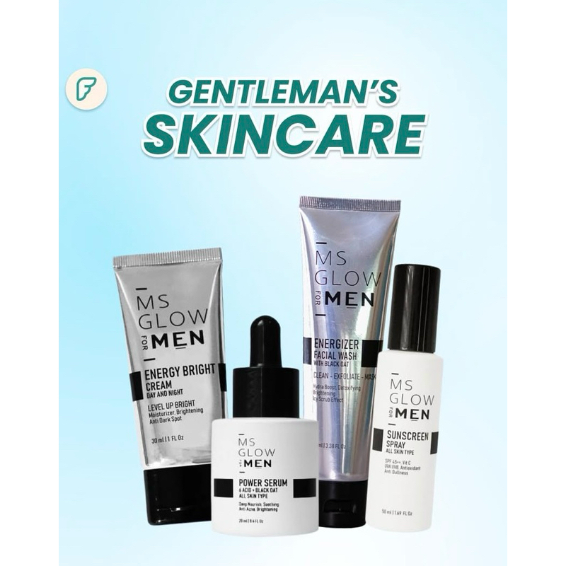 MS GLOW FOR MEN PAKET BASIC / MS GLOW MEN / MS MEN / MS GLOW