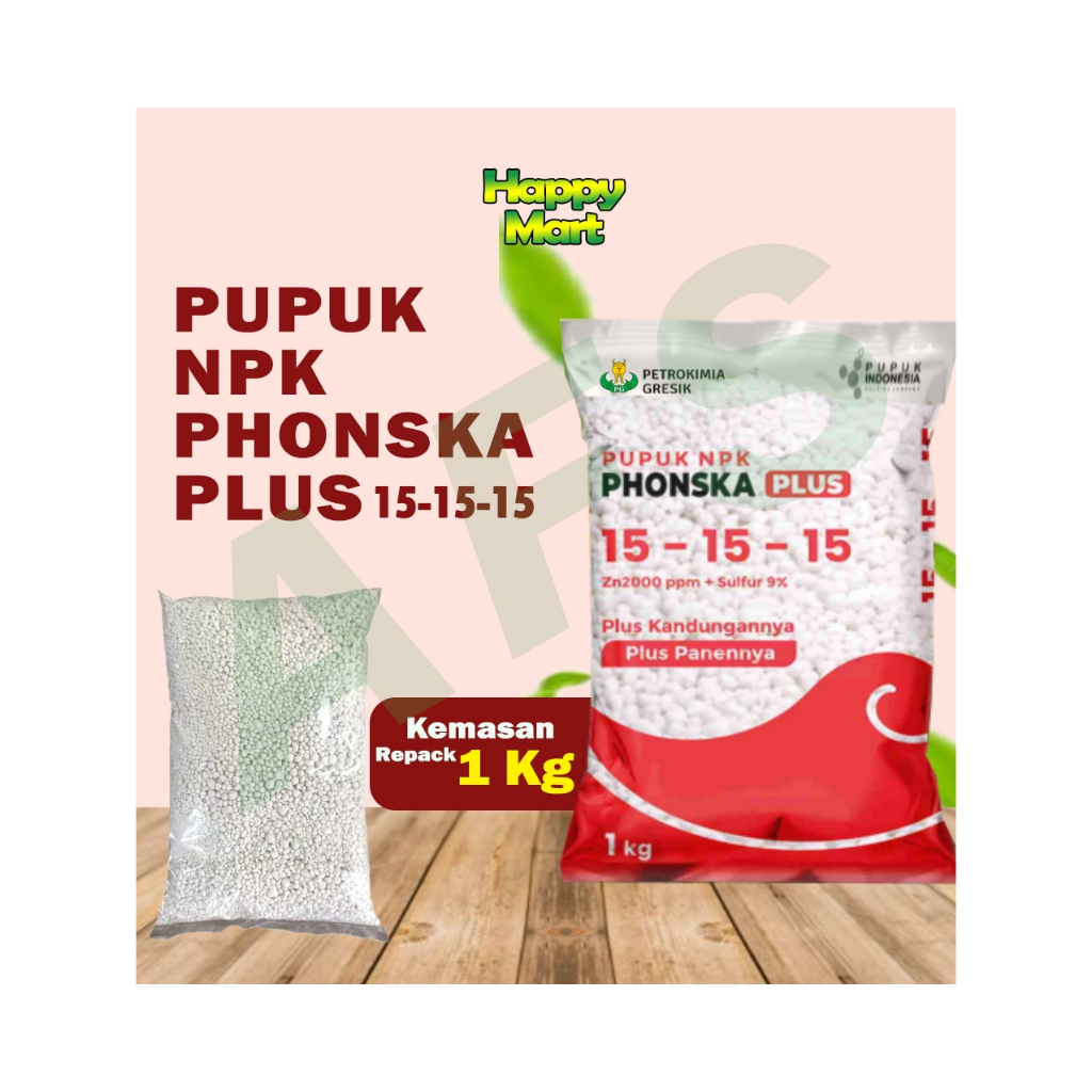 Pupuk Phonska Plus 1 Kg ( Repack )