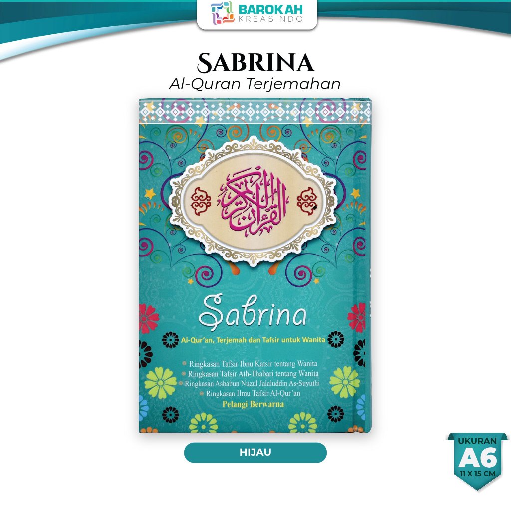 HAFSAH HC AL QURAN WANITA RAINBOW A6, QURAN, ALQURAN KECIL, ALQURAN MINI, AL QURAN TERJEMAH