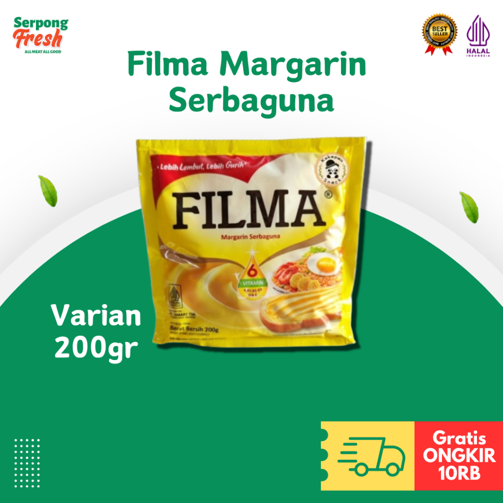 

Filma Margarin Serbaguna Mentega Sachet Termurah 200 gr