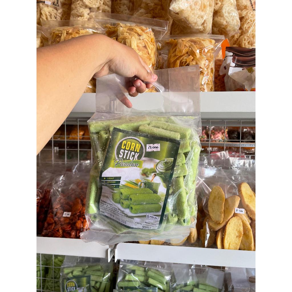 

[RYUUSNACK] Corn Stick Pandan Coklat 325gr