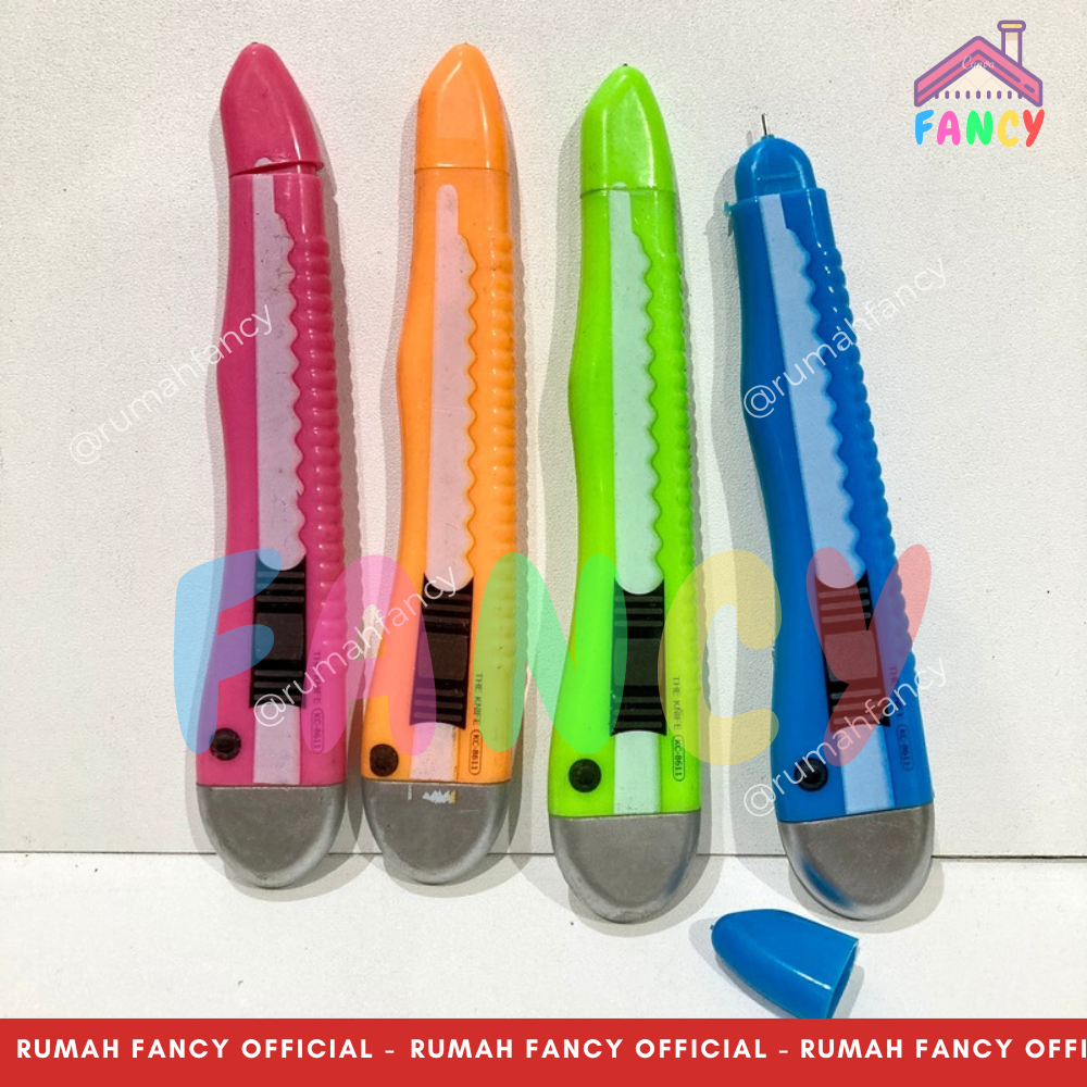 

[1 LSUIN / 12 PCS] Pulpen Gel / Bolpen Gel Bentuk CUTTER Mainan Anak Pen Gel Bentuk Cutter / Ballpoint Sekolah / Pena Import