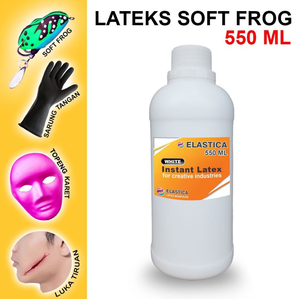 Latex Soft Frog Elastica White 550 ML
