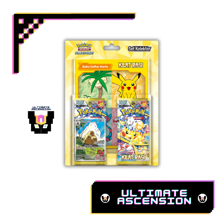Set Kolektor Kilat Rasi Pokemon TCG Indonesia SV8s