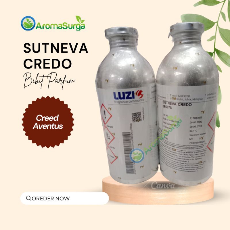 SUTNEVA CREDO LUZI | BIBIT PARFUM LUZI 100% ASLI