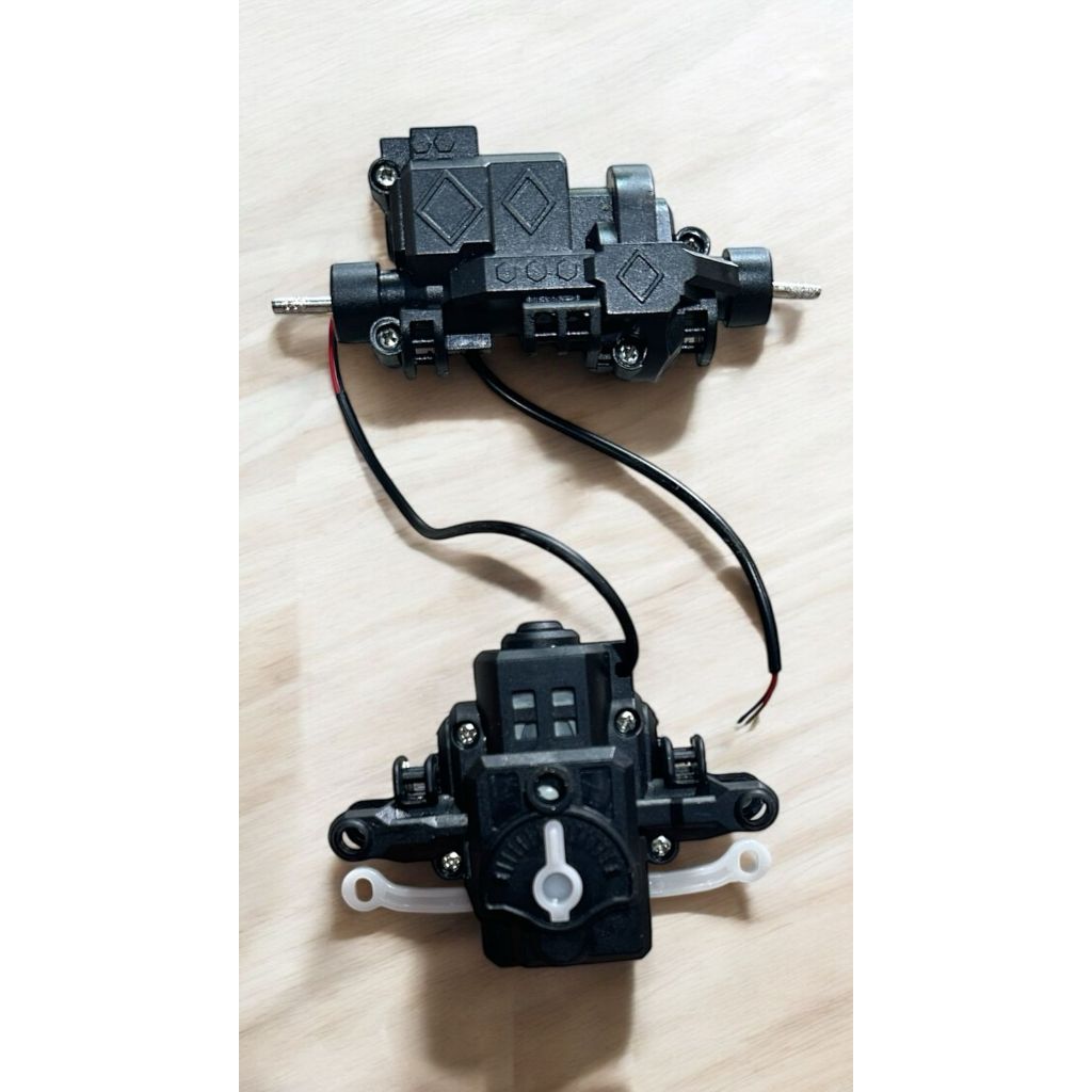 Sparepart Rc Rock Crawler Gearbox Depan Dan Gearbox Belakang Rc Rc 1:18 Mesin Gearbok Depan Dan