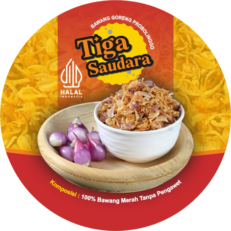 

Bawang goreng murni 100% bawang merah premium ukuran toples 1.000ml