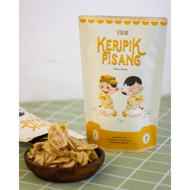 

Tilu Keripik Pisang Manis 100gr