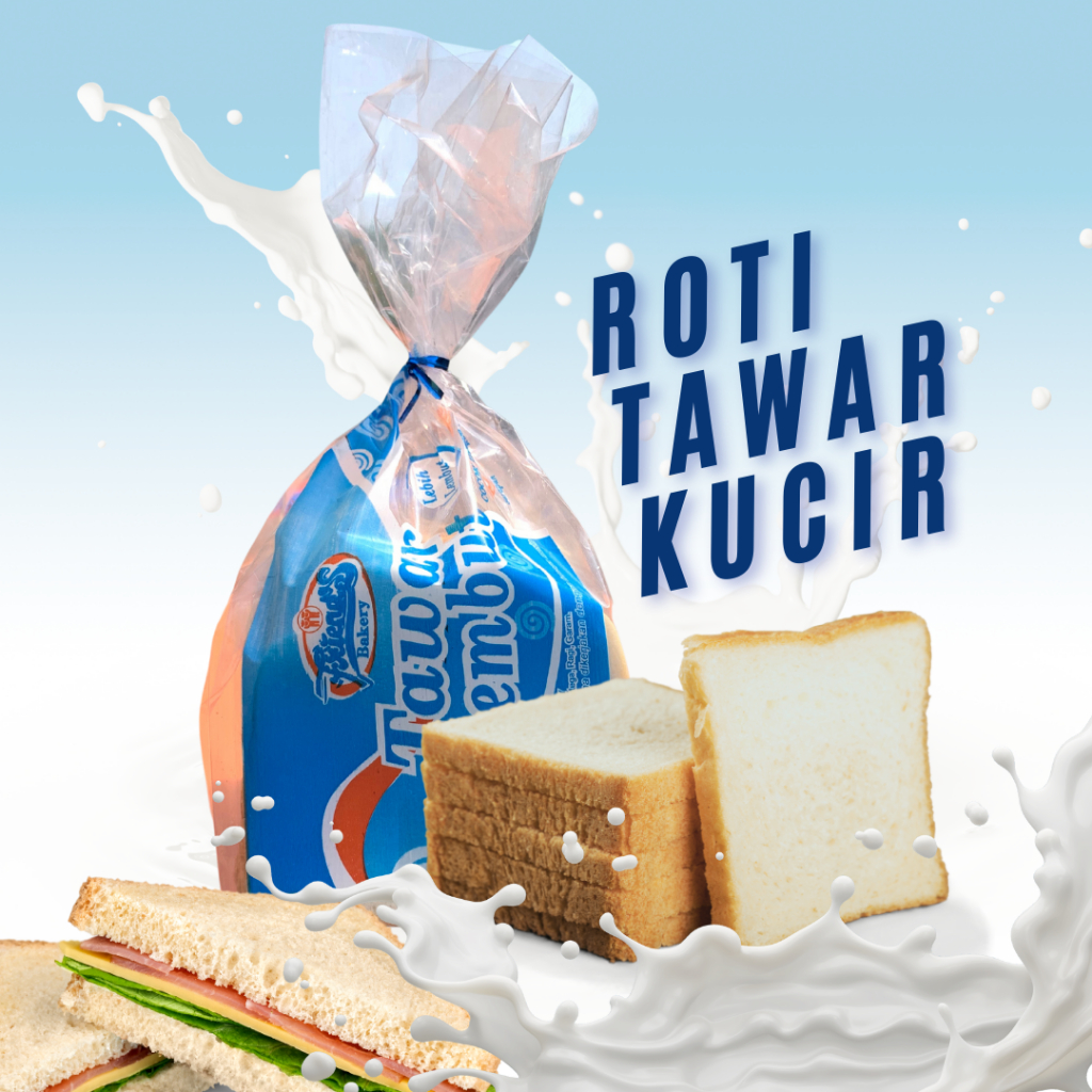 

Roti Tawar Susu Kucir Friends Bakery Lembut