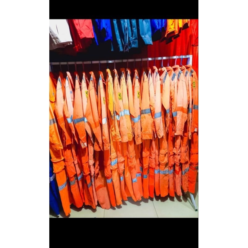 WEARPACK COVERALL SECOND BAHAN AMERICAN DRILL TEBAL