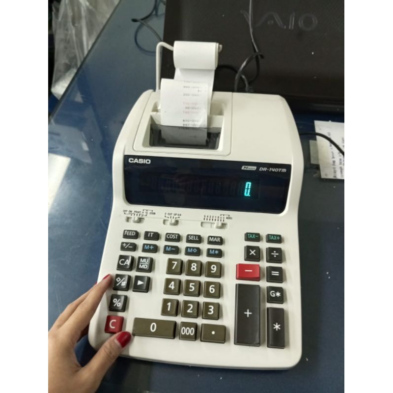 

KALKULATOR CASIO DR 140TM New / kalkulator printing Baruu / kalkulator kasir